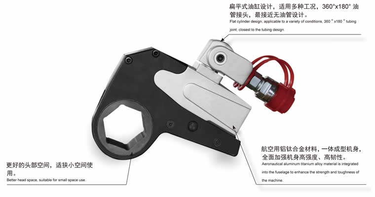 德國(guó)進(jìn)口中空液壓扳手新舊版本比較
